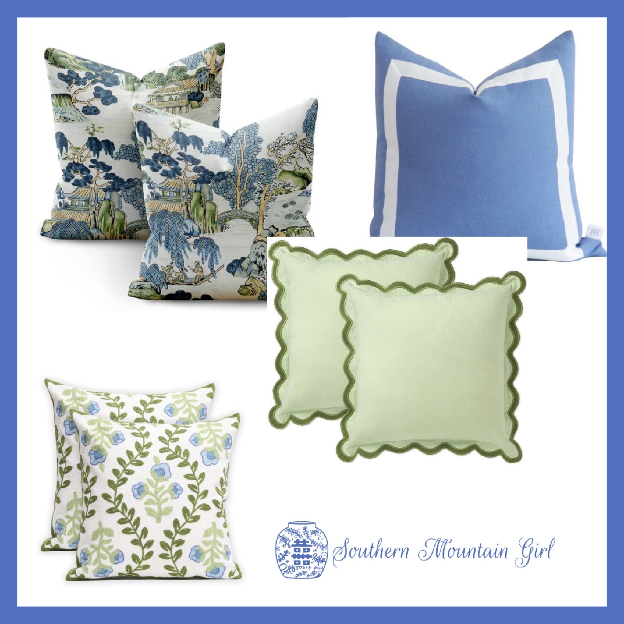 One of the easiest ways to refresh a room is with new pillows!!  Loving these blue and green options from Amazon and Lo Home 💙💚

#LTKstyletip #LTKhome #LTKGiftGuide