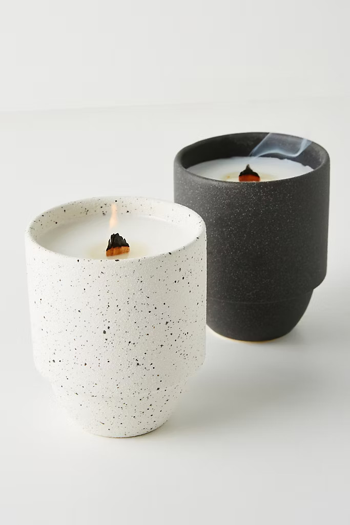 Akemi Ceramic Candle | Anthropologie (US)