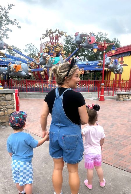 The rain had nothing on us 🤣 Made my overalls a tad heavy, but it was a fun challenge! Love these little Disney outfits! 

#LTKkids #LTKfamily #LTKxTarget