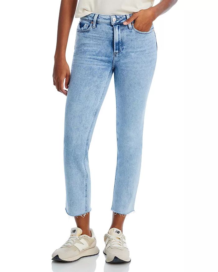 Cindy High Rise Ankle Raw Hem Slim Jeans in Mariska | Bloomingdale's (US)
