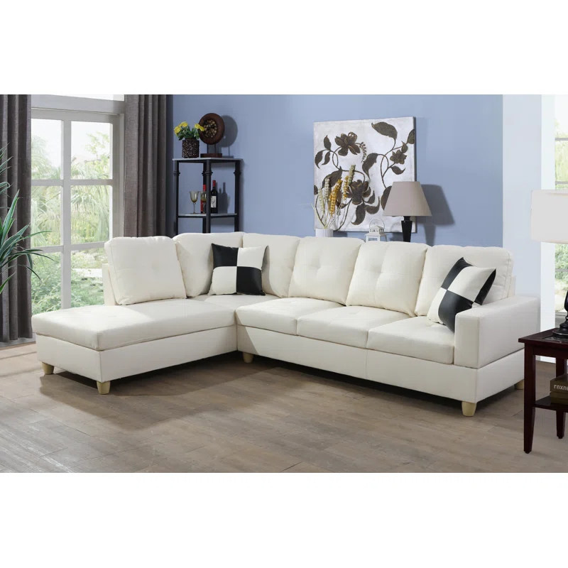 Speers 2 - Piece Faux Leather Sectional | Wayfair North America