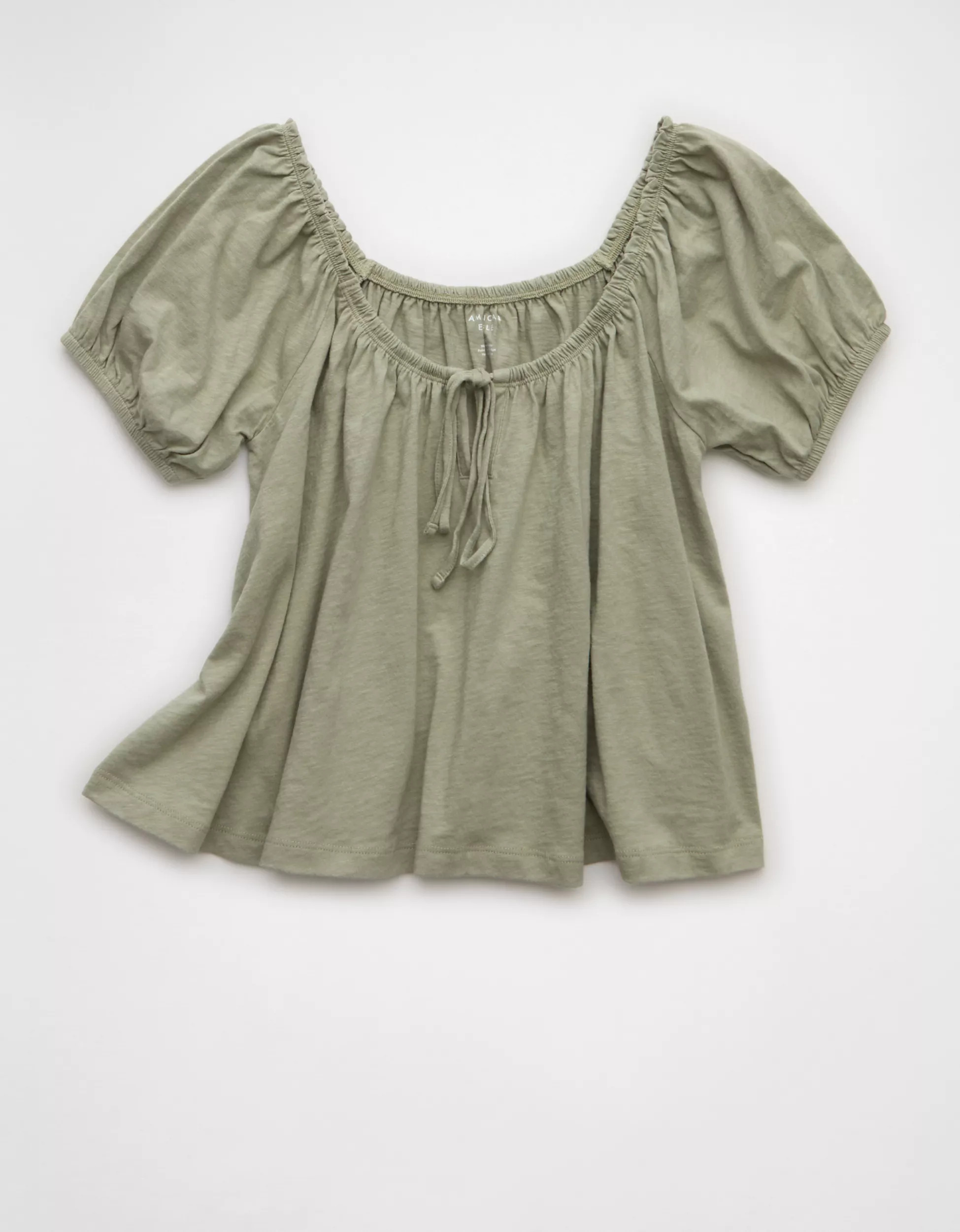 AE Sunchaser Tie-Front T-Shirt | American Eagle Outfitters (US & CA)