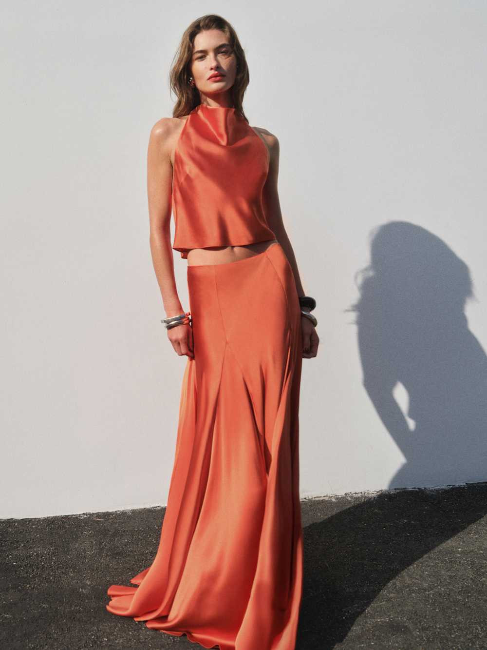 Sera Silk Two Piece | Reformation (Global)