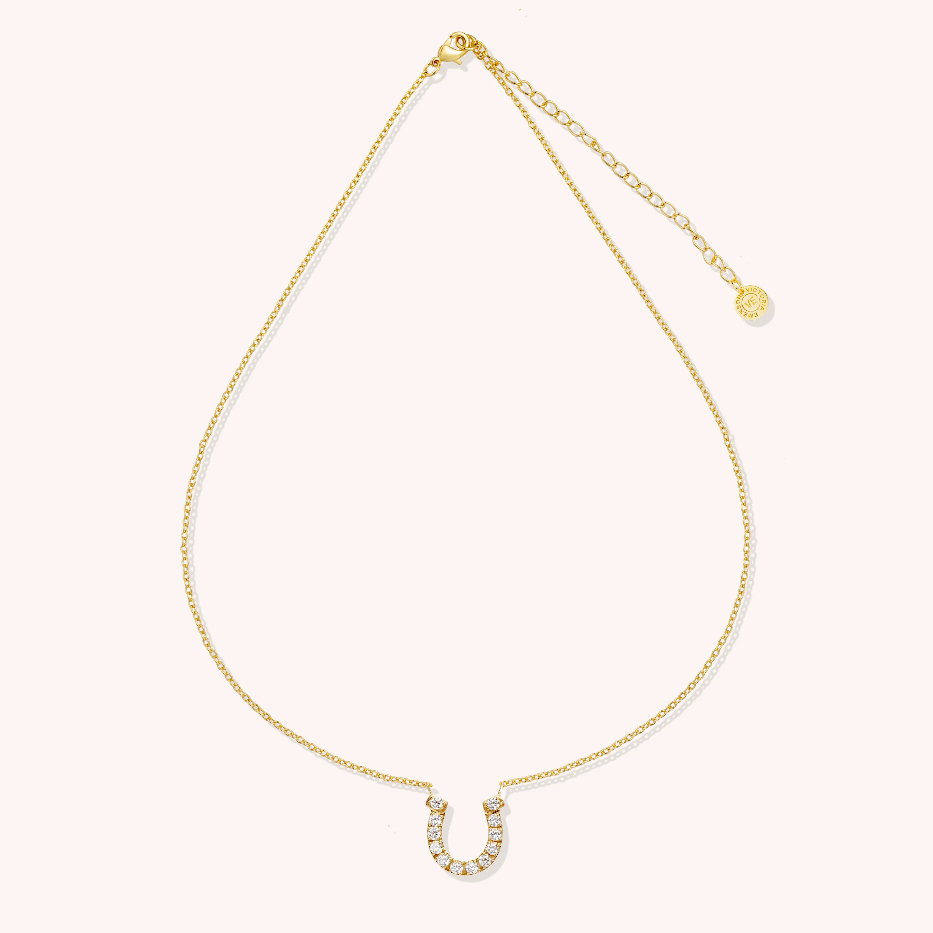 Horseshoe Pendant Necklace | Victoria Emerson