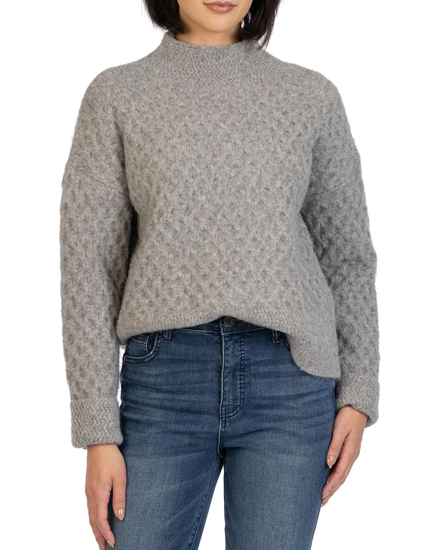 Adah Pull-On Long Sleeve High Neck Sweater | Zappos