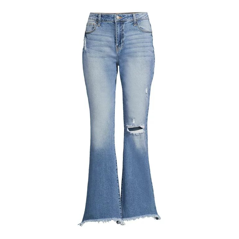 No Boundaries Juniors Flare Jeans | Walmart (US)