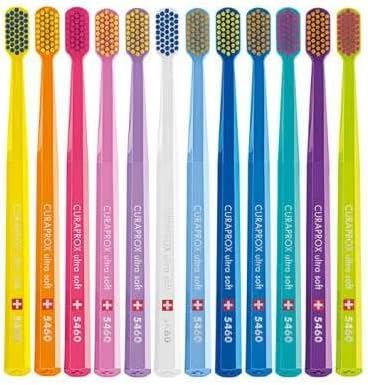 Curaprox 5460 Ultrasoft Toothbrush, 3 Pack | Amazon (US)