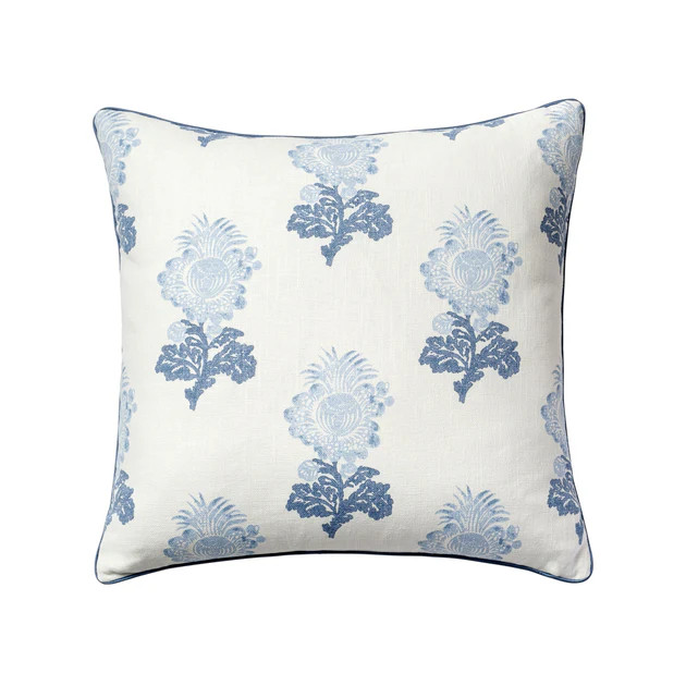 Cornflower Decorative Pillow with Insert | Cailini Coastal