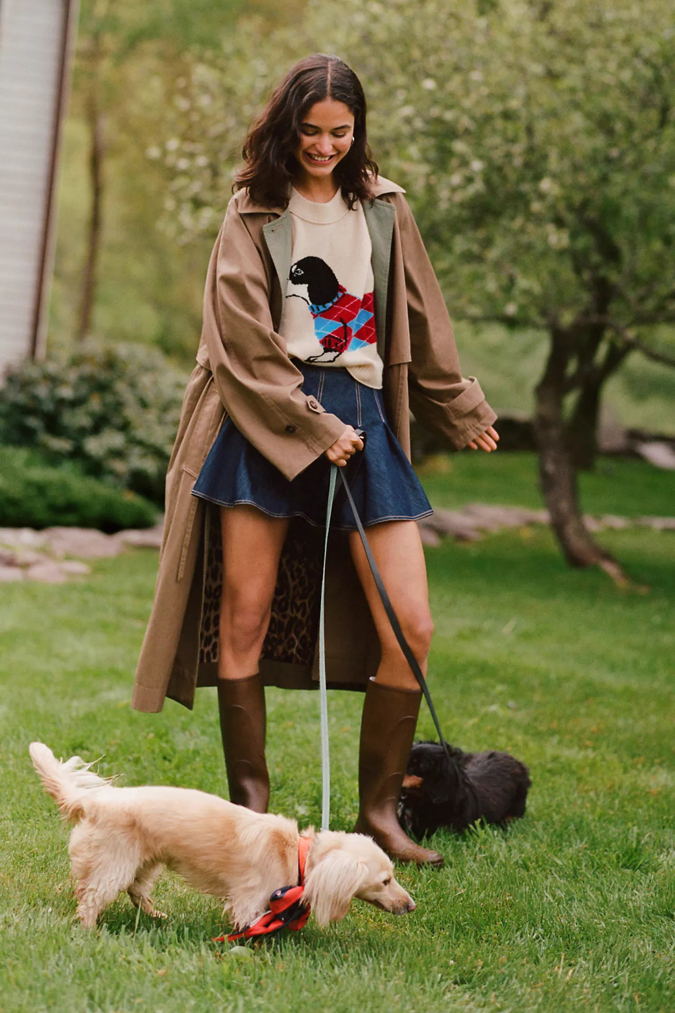 The Goldie Crew-Neck Cashmere Sweater | Anthropologie (US)