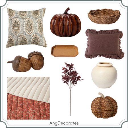Favorite Fall Finds




Pumpkin decor fall pillows ruffle pillow wicker pumpkin blockprint quilt 

#LTKSeasonal #LTKhome