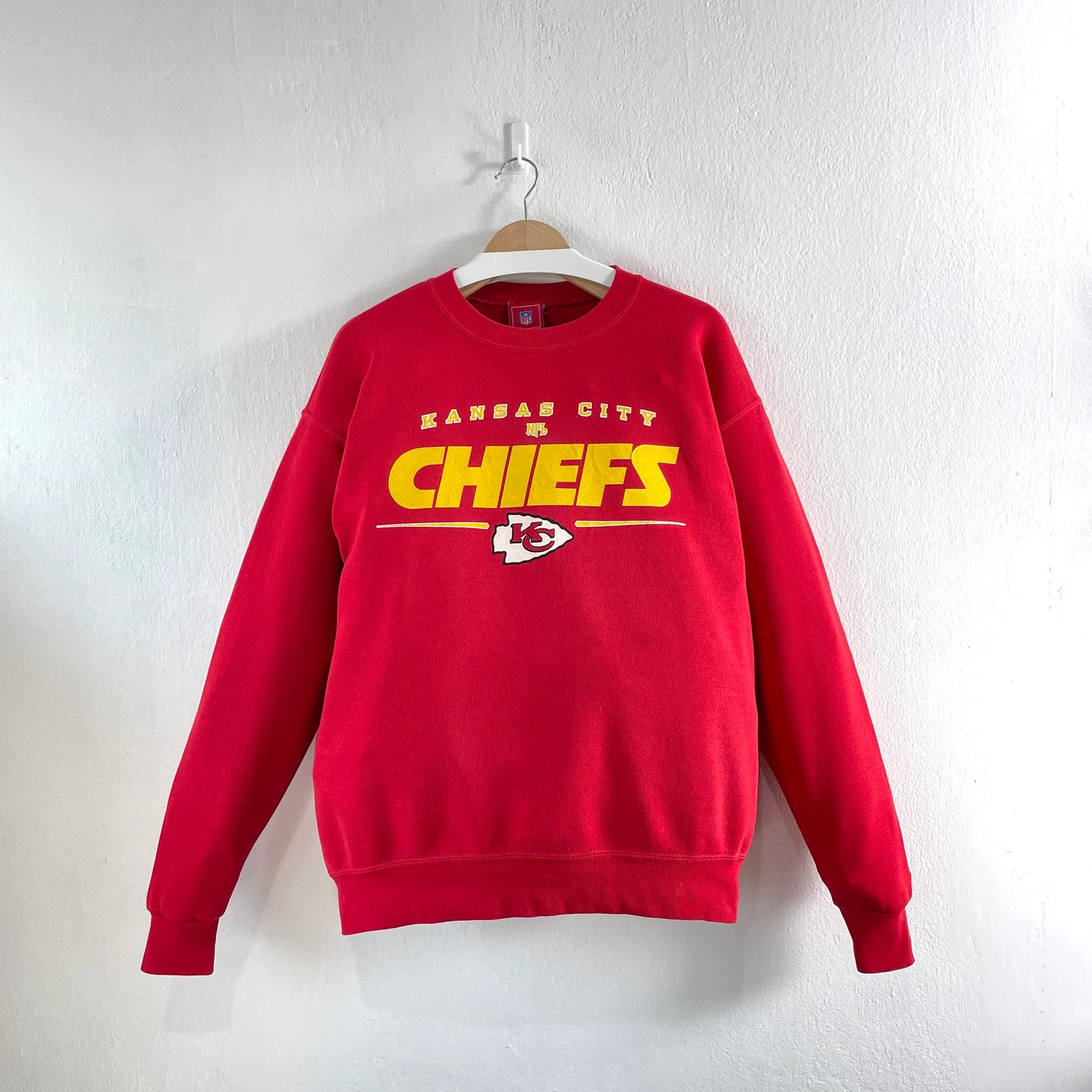 Vintage 90s Kansas City Chiefs NFL Football Crewneck Sweatshirt Team Sportswear - Etsy | Etsy (US)