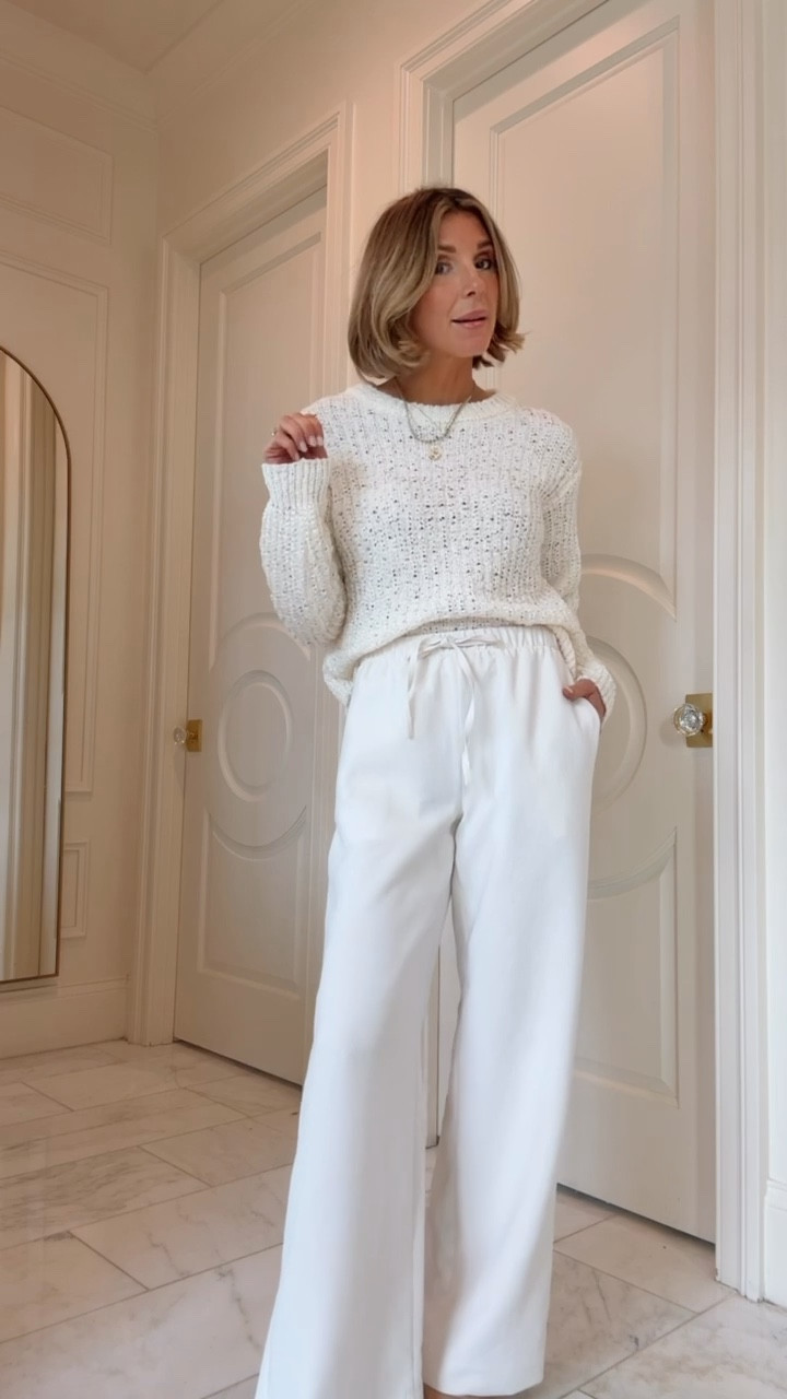 @Target outfit featuring the viral pants + this gorgeous open weave sweater.
Can you believe it’s Target?!
Also comes in red ❤️

#LTKootd