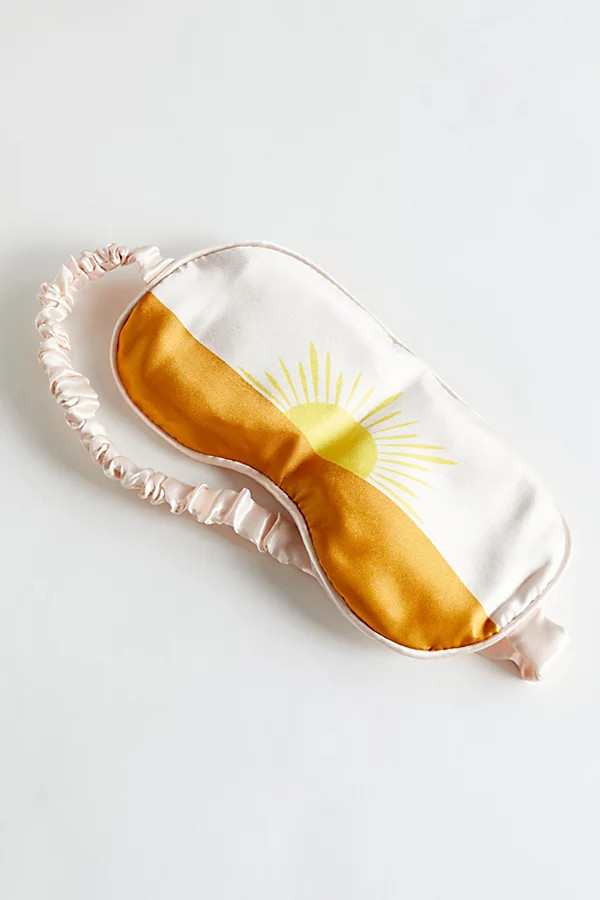 UO Satin Weighted Aromatherapy Eye Mask | Urban Outfitters (US and RoW)