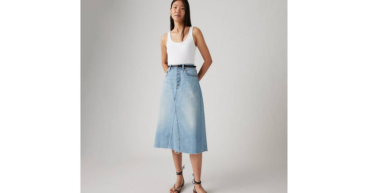 High Rise A-line Skirt | Levi's US