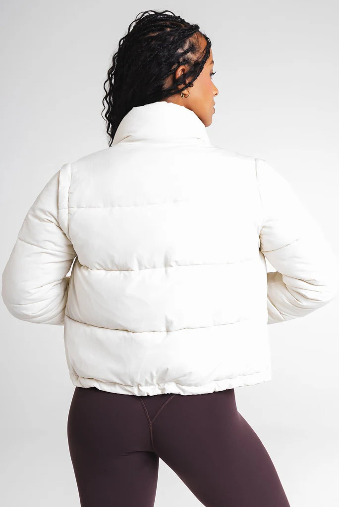 Vitality Convertible Puffer - Oat | Vitality