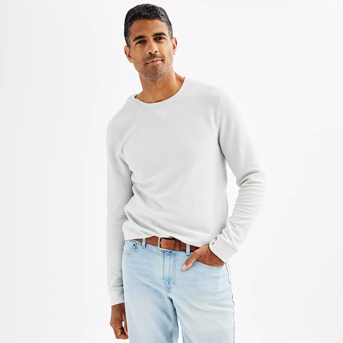 Men's Sonoma Goods For Life® Thermal Crewneck Tee | Kohl's