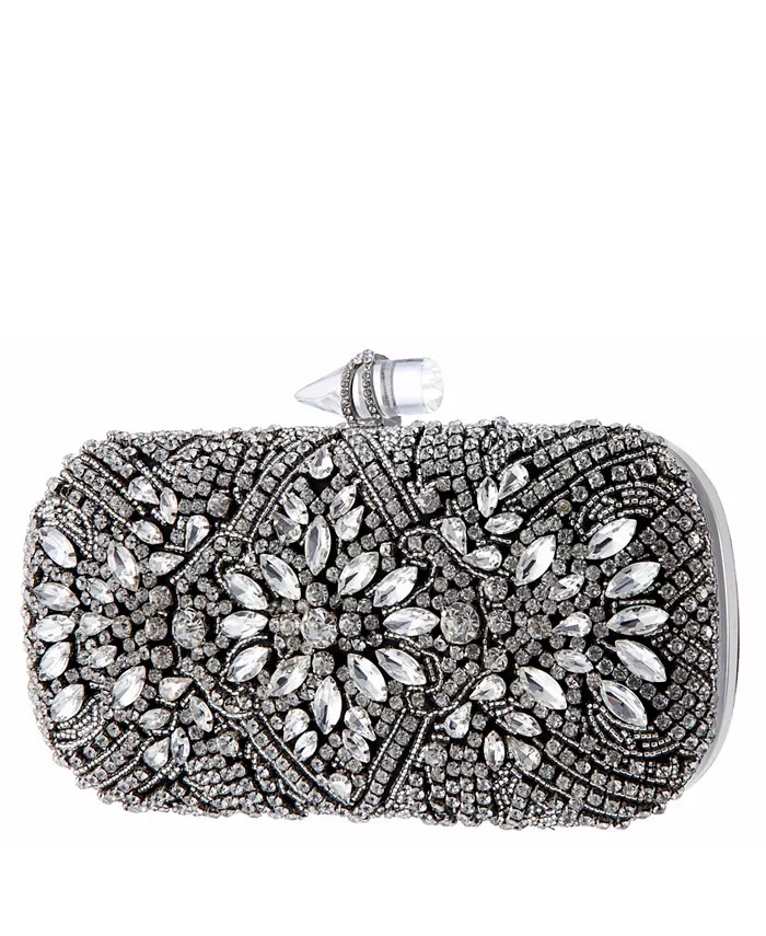 Nina Women's Crystal Embellished Minaudiere & Reviews - Handbags & Accessories - Macy's | Macys (US)