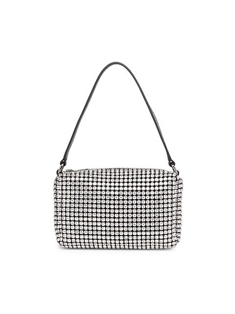 Medium Heiress Rhinestone Mesh Pouch | Saks Fifth Avenue