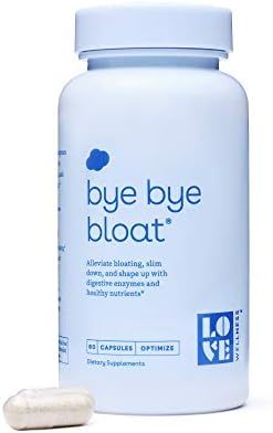 Love Wellness Bye, Bye, Bloat - Digestive Enzymes Supplement - 30 Day Supply - Bloating Relief - ... | Amazon (US)