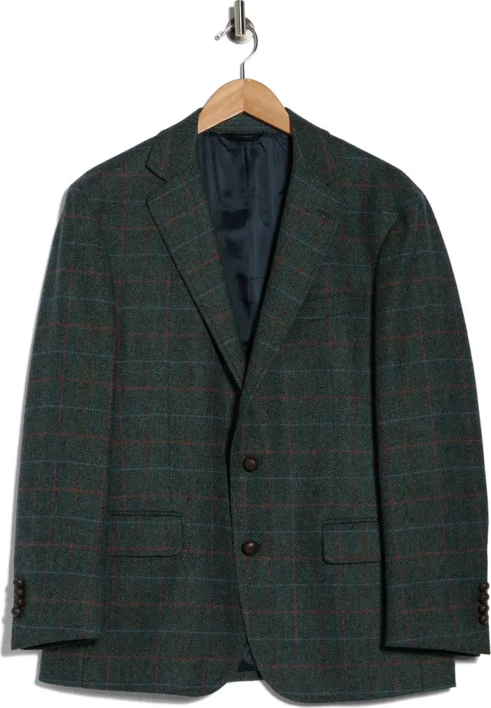 Brooks Brothers Plaid Tweed Wool Blazer | Nordstromrack | Nordstrom Rack