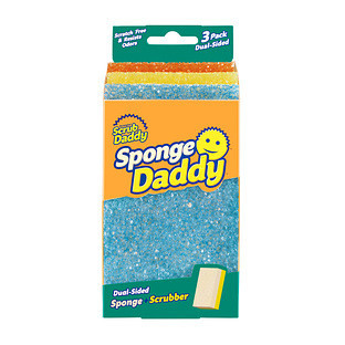 Scrub Daddy® Sponge Daddy Assorted Pkg/3 | The Container Store