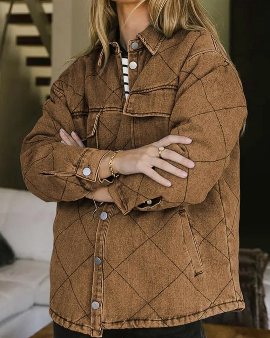 This jacket is doing ALL the work 🤎
The perfect throw-on layer — cozy, lightweight, and elevated enough to make any outfit look styled.
I linked the exact one + similar finds in my LTK & Amazon Storefront.
Trust me… this is the one you’ll grab every single day.

#AmazonFinds #LTKFinds #ShacketSeason #EverydayStyle #NeutralStyle #AffordableFashion