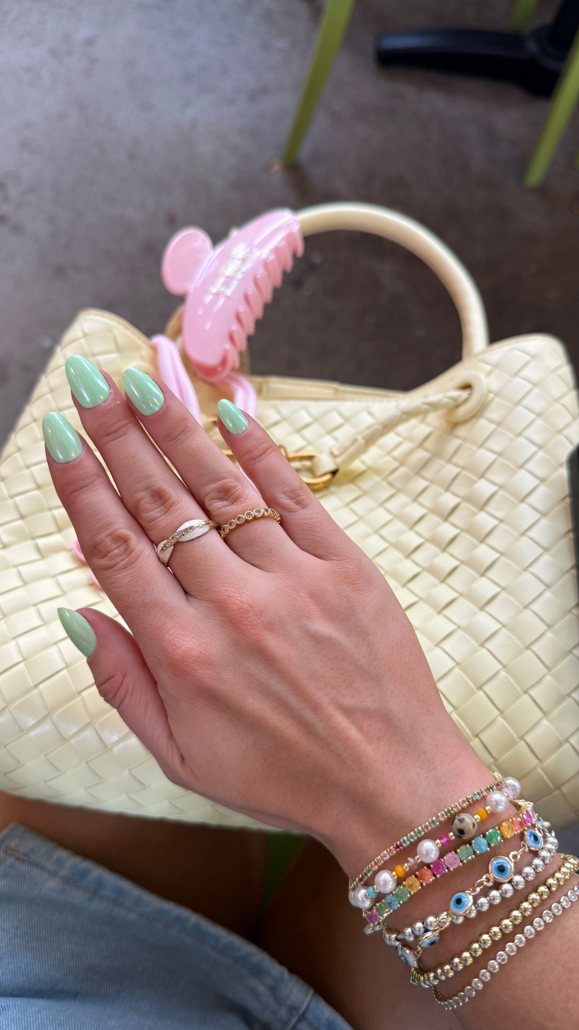 Bottega d*pe bag back in stock! Yay!!!! 

#LTKStyleTip #LTKItBag #LTKFindsUnder100