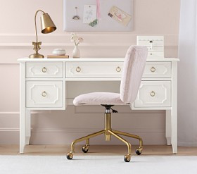 Ava Regency Symmetrical Storage Desk (51") | Pottery Barn Kids