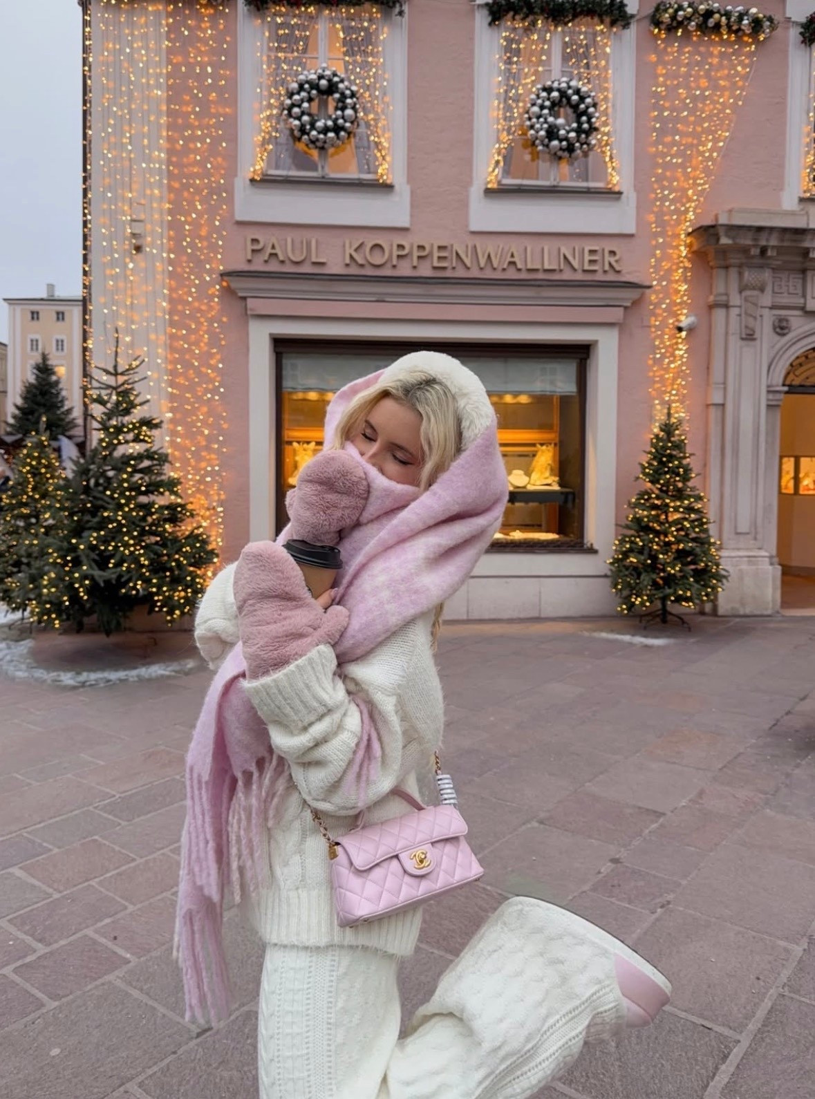 Winter feels like a fairytale here ❄️🩰🎀

Knots for winter, white knit set, white knit outfit, knit pants, winter outfit inspo, winter outfit style 

#LTKTravel #LTKootd #LTKHoliday