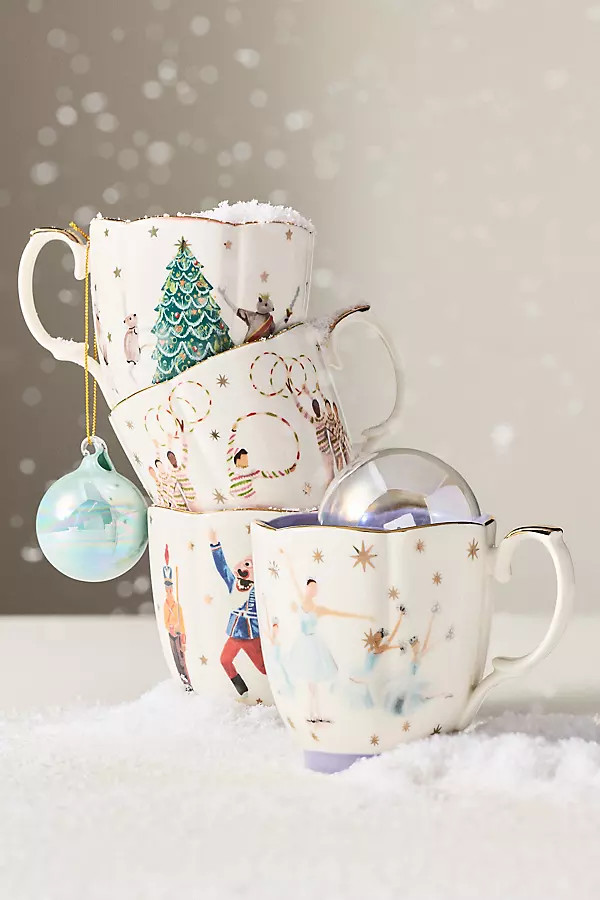 New York City Ballet Stoneware Mug | Anthropologie (UK)