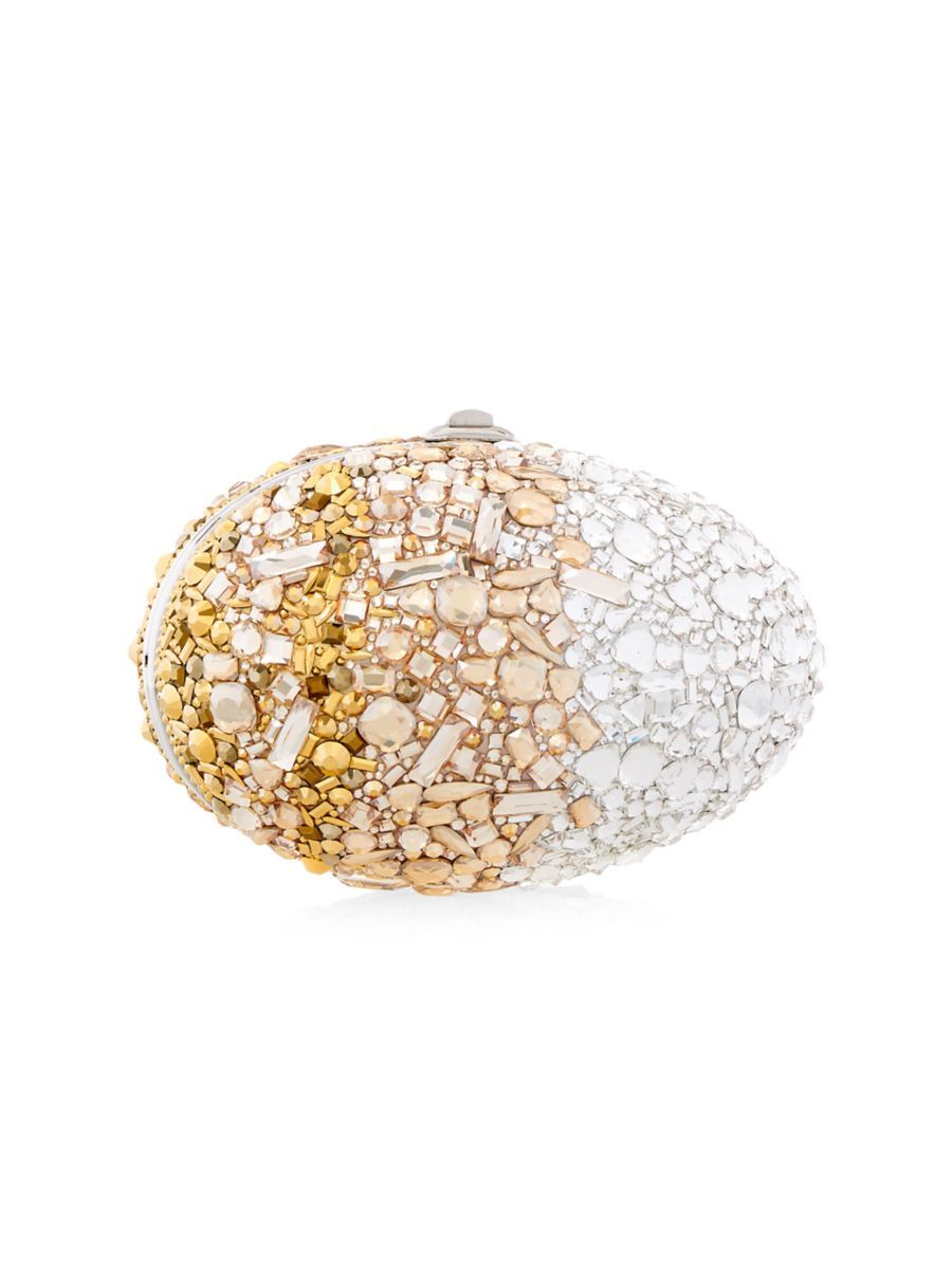 Crystal-Embellished Egg Clutch | Saks Fifth Avenue