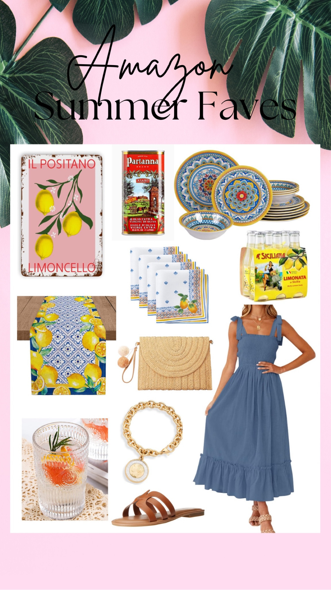 Dreaming of Italy this Summer! I’m doing a patio makeover and this is my inspiration. I will share soon but loving these Italian inspired finds. 🍋

#LTKHome #LTKOver40 #LTKSeasonal