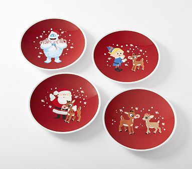 Rudolph® Plates | Pottery Barn Kids | Pottery Barn Kids