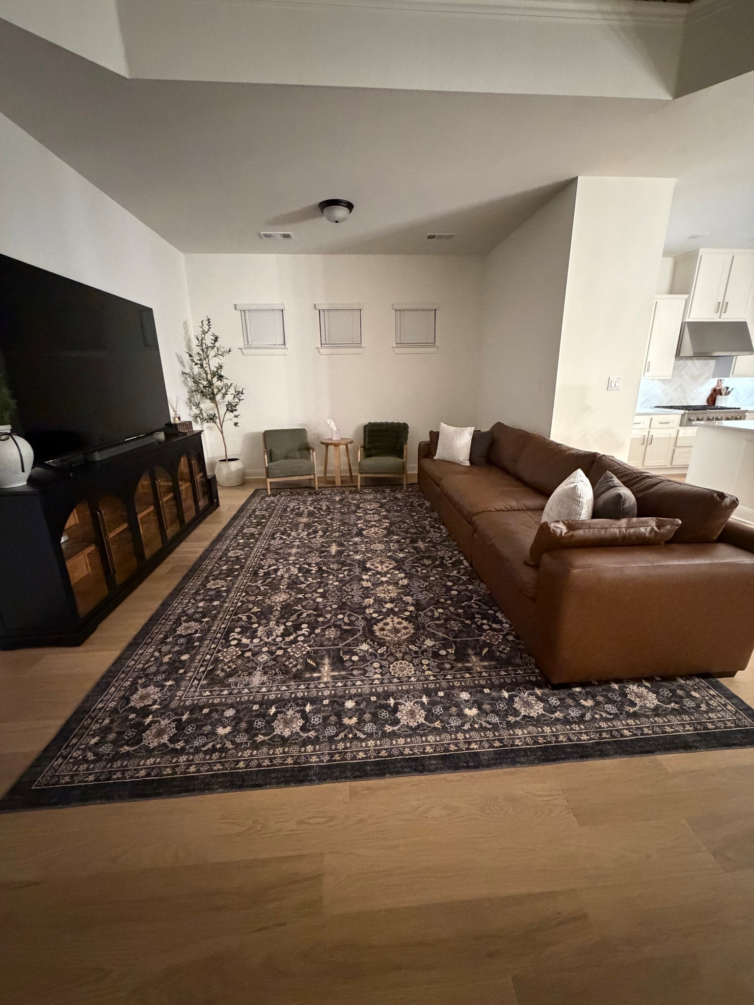 Everything in our living room 🤎 Linking the sofa, rug, accent chairs, TV stand, and decor. (Sofa isn’t our exact one, we got ours from Home Zone but it’s very similar)


Living room decor, furniture, living room furniture, home decor, LTK home, 

#LTKSaleAlert #LTKHome