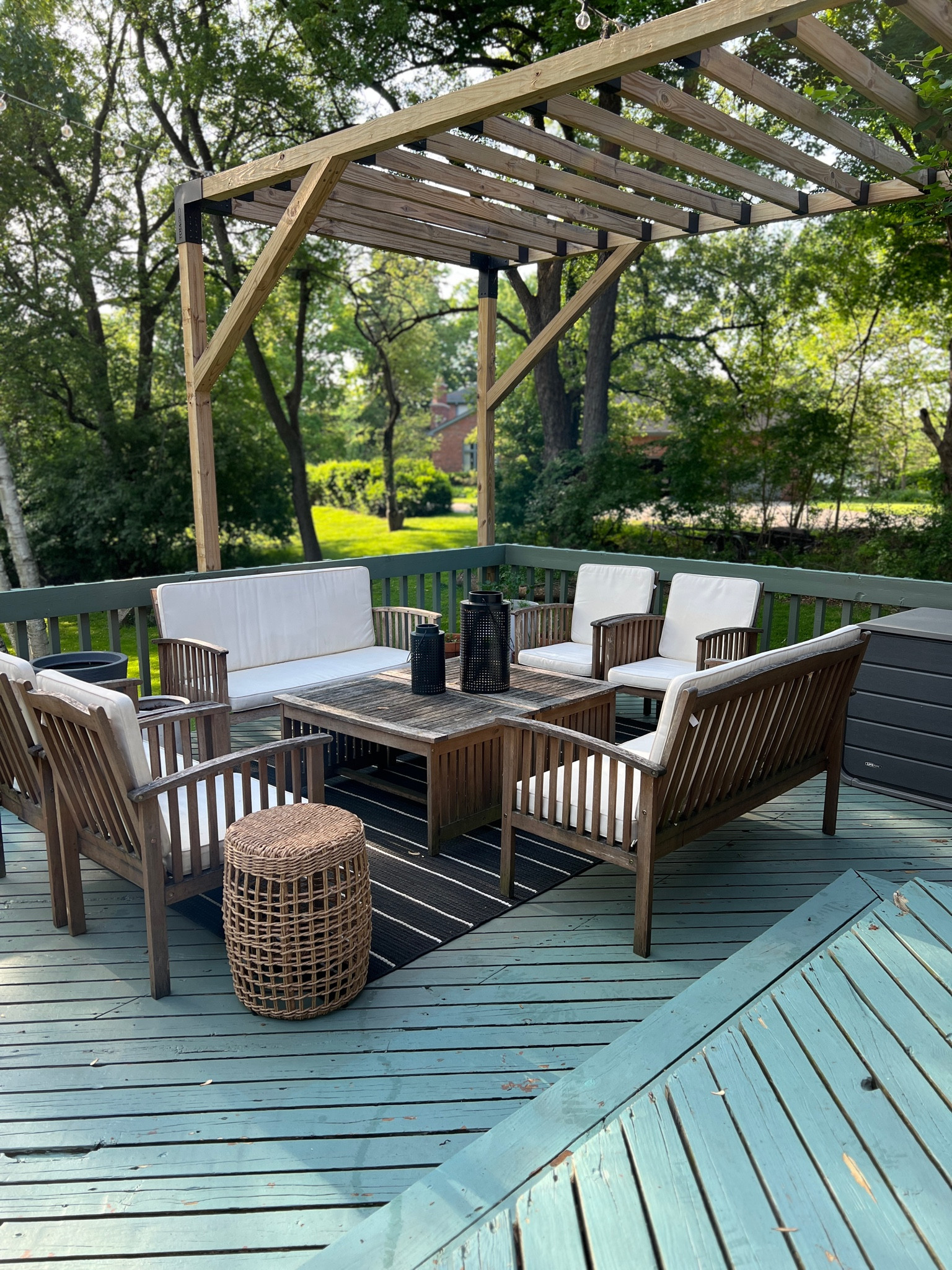 Deck refresh for the summer!

#LTKHome