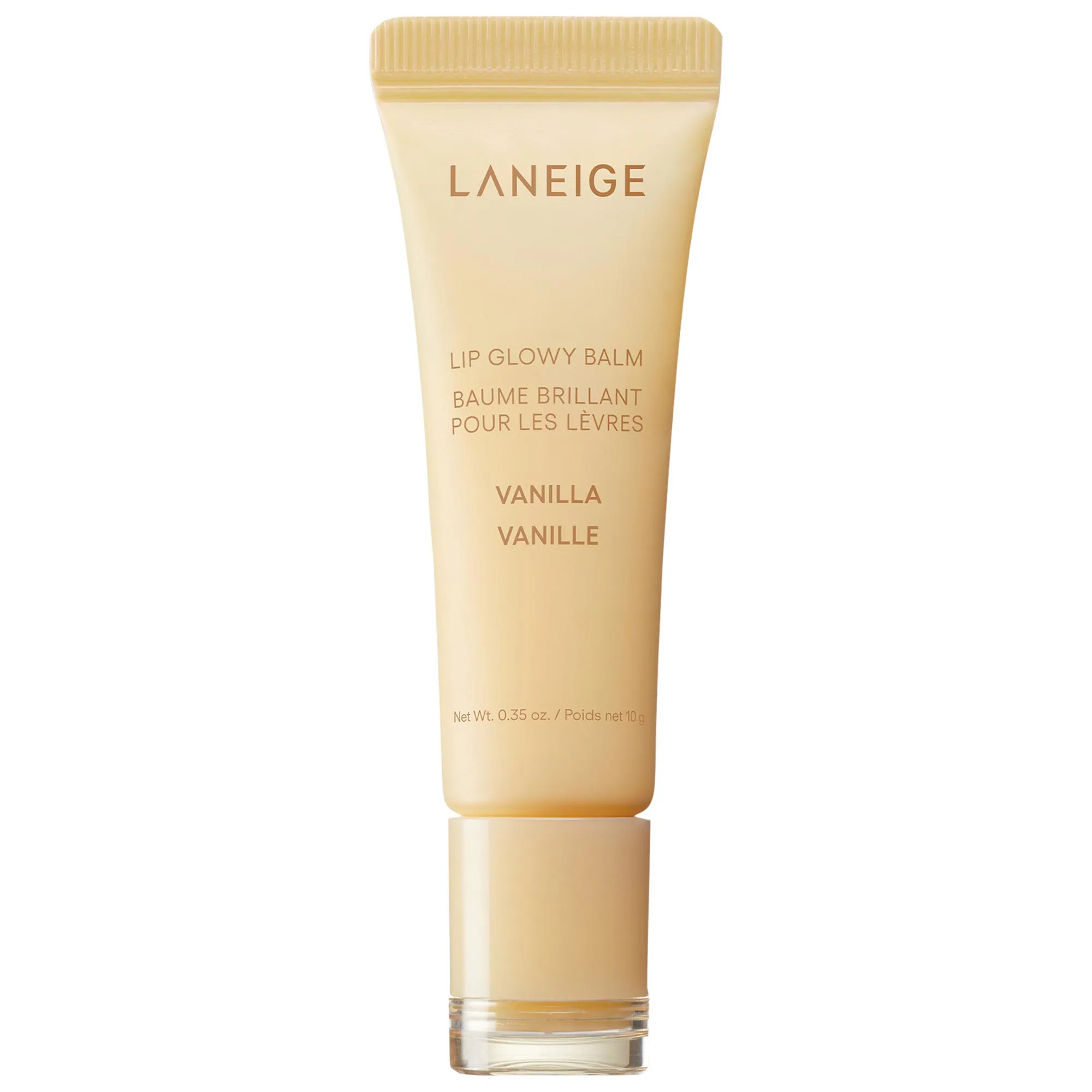 LANEIGE Lip Glowy Lightweight Hydration Balm with Shea Butter Vanilla .35 oz / 10 g | Sephora (US)