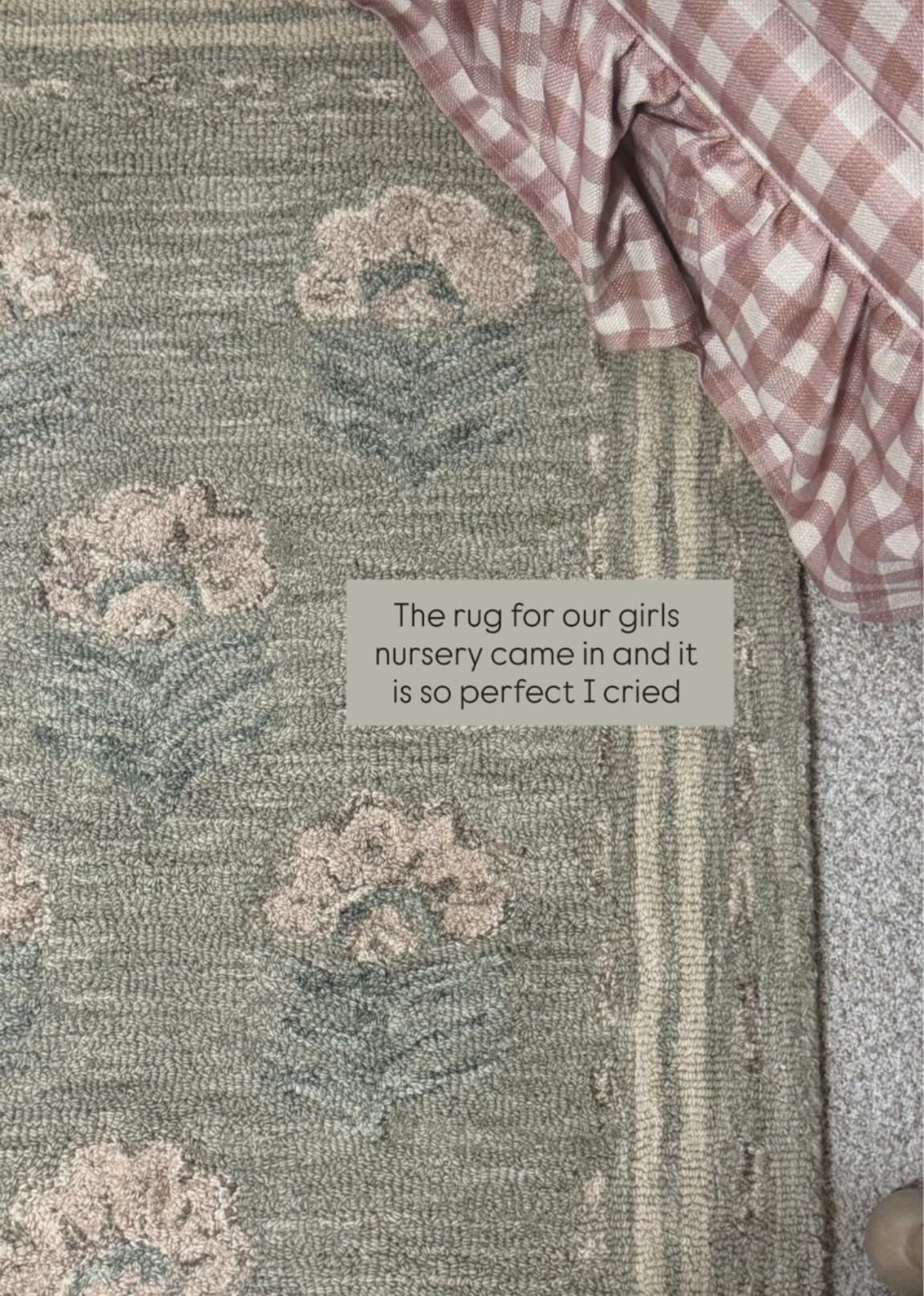 Baby girls rug came in for her nursery last night and I’m so emotional🥹🫶🏻

#LTKmomlife #LTKBump #LTKHome