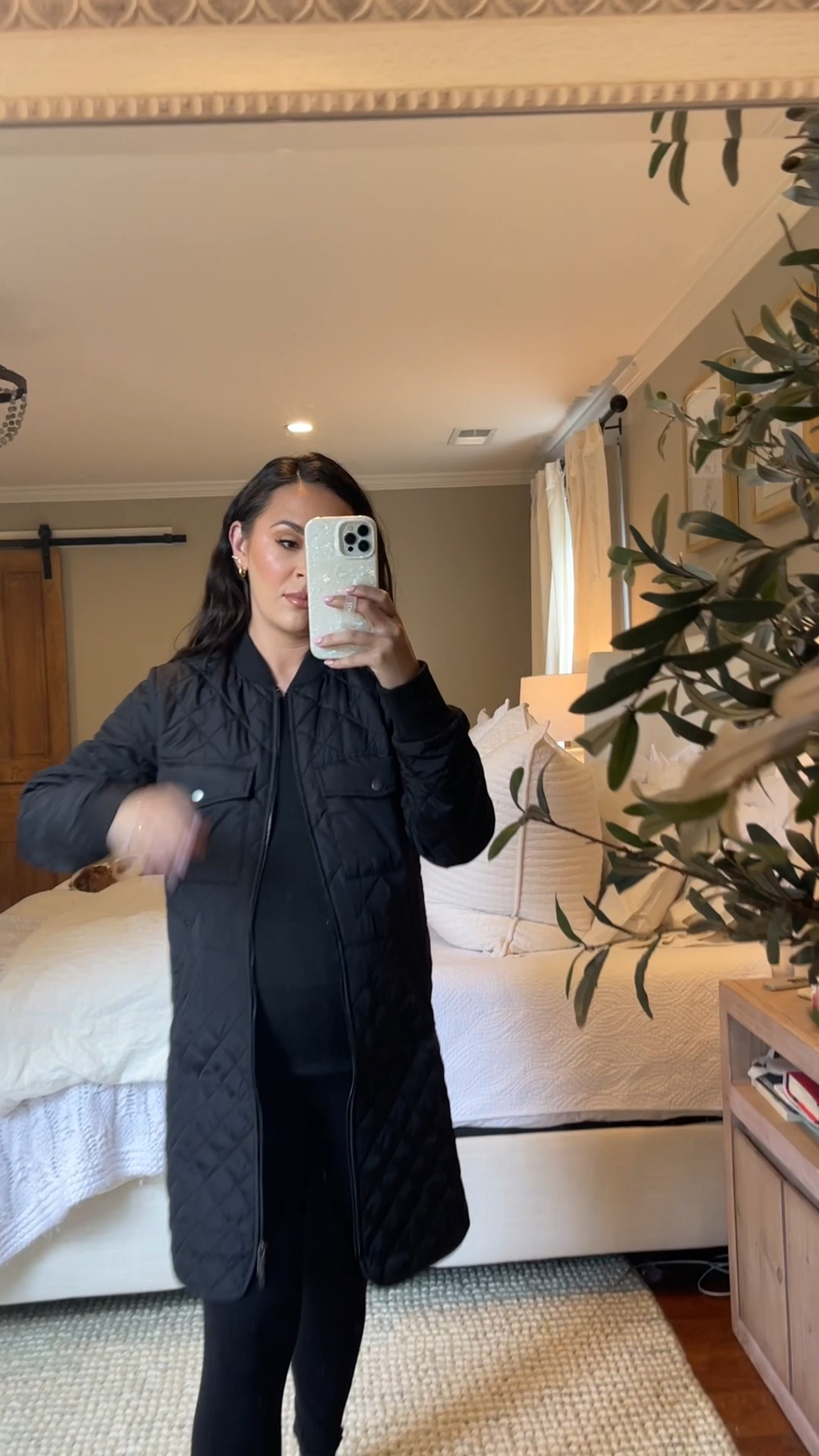 This coat is everything I wanted it to be and more!! I needed a new casual coat to be able to throw on all fall/winter. This one is so stylish and I love the length! It’s also warm - I got toasty while filming. 😂 I’m wearing a size XS and it fits perfectly. 

#LTKSeasonal #LTKxNSale