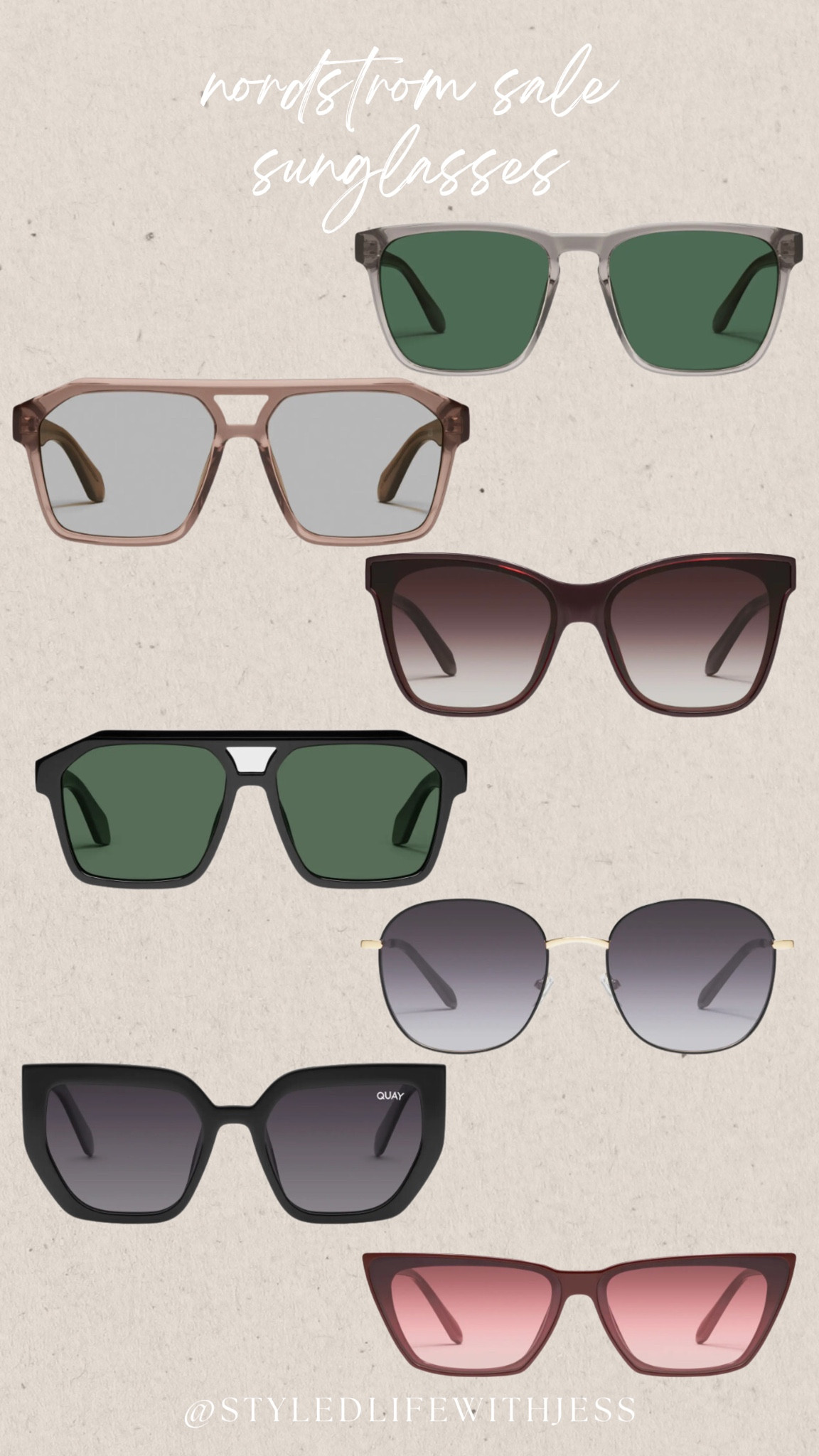 Sunglasses I’m loving from the Nsale! 

Sunglasses, NSale, sale, Nordstrom anniversary sale, Quay sunglassess

#LTKSeasonal #LTKSummerSales #LTKxNSale