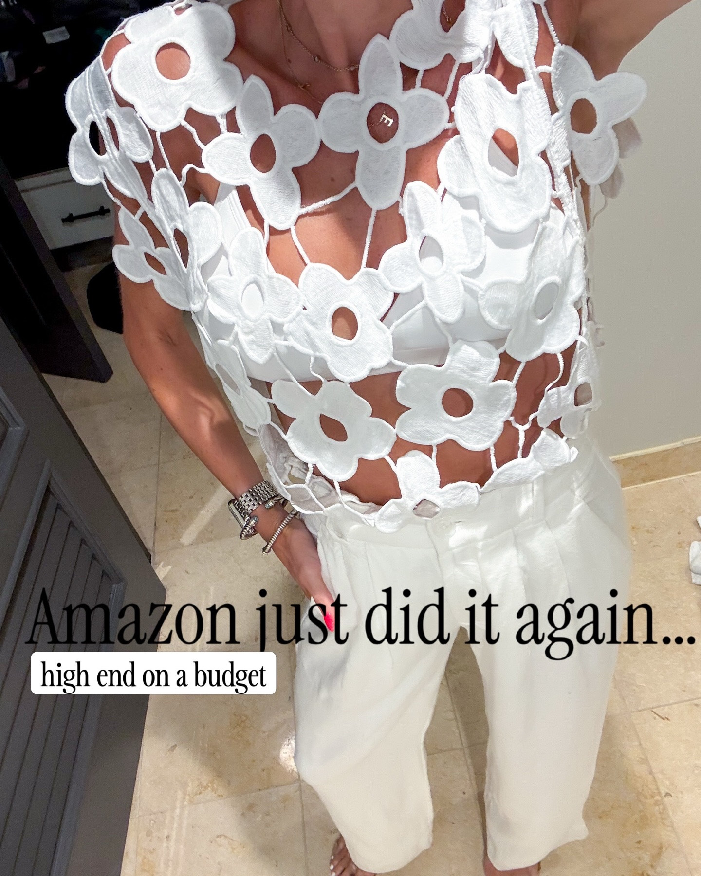 Cute finds you won’t believe are Amazon 🤯 I’m pretty picky with quality and only like sharing stuff that’s actually quality + looks higher end. Grab these for your next vacation or spring weather. 

#amazonfinds #amazonfashion #amazonstyle #affordablefashion #quietluxury 

amazon fashion finds, amazon outfits, affordable luxury fashion, high end look for less, amazon style outfits, chic amazon clothing, minimalist fashion outfits, neutral aesthetic outfits, quiet luxury style, old money aesthetic outfits

#LTKPetite #LTKSaleAlert #LTKootd