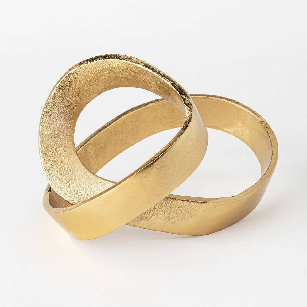 Decorative Brass Figurine Gold - Threshold designed with Studio McGee | Target