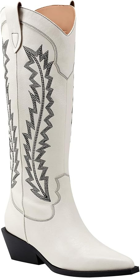 Marc Fisher Women's Roselle Western Boot | Amazon (US)