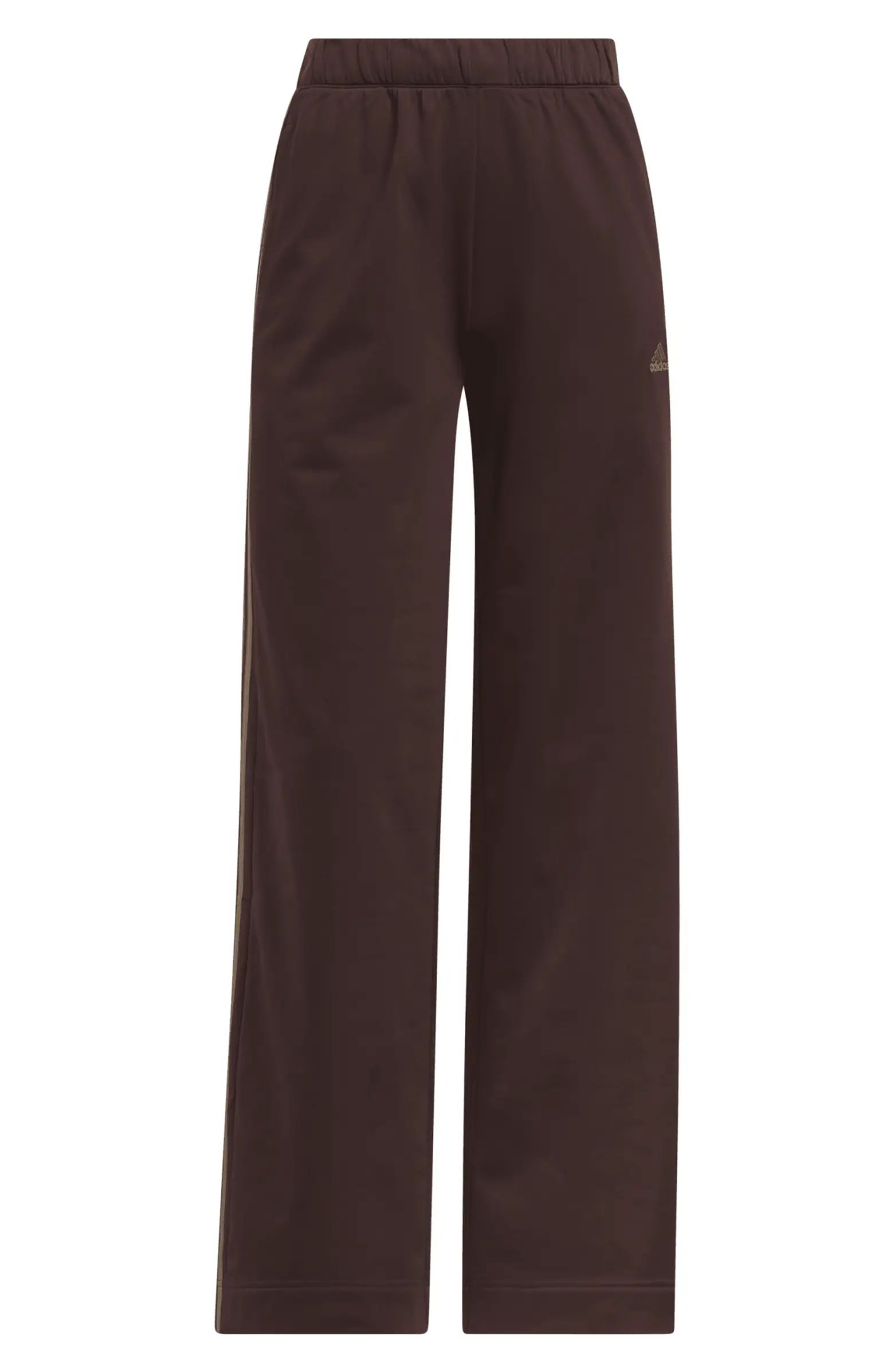 Essentials Recycled Polyester Tricot Wide Leg Track Pants | Nordstrom