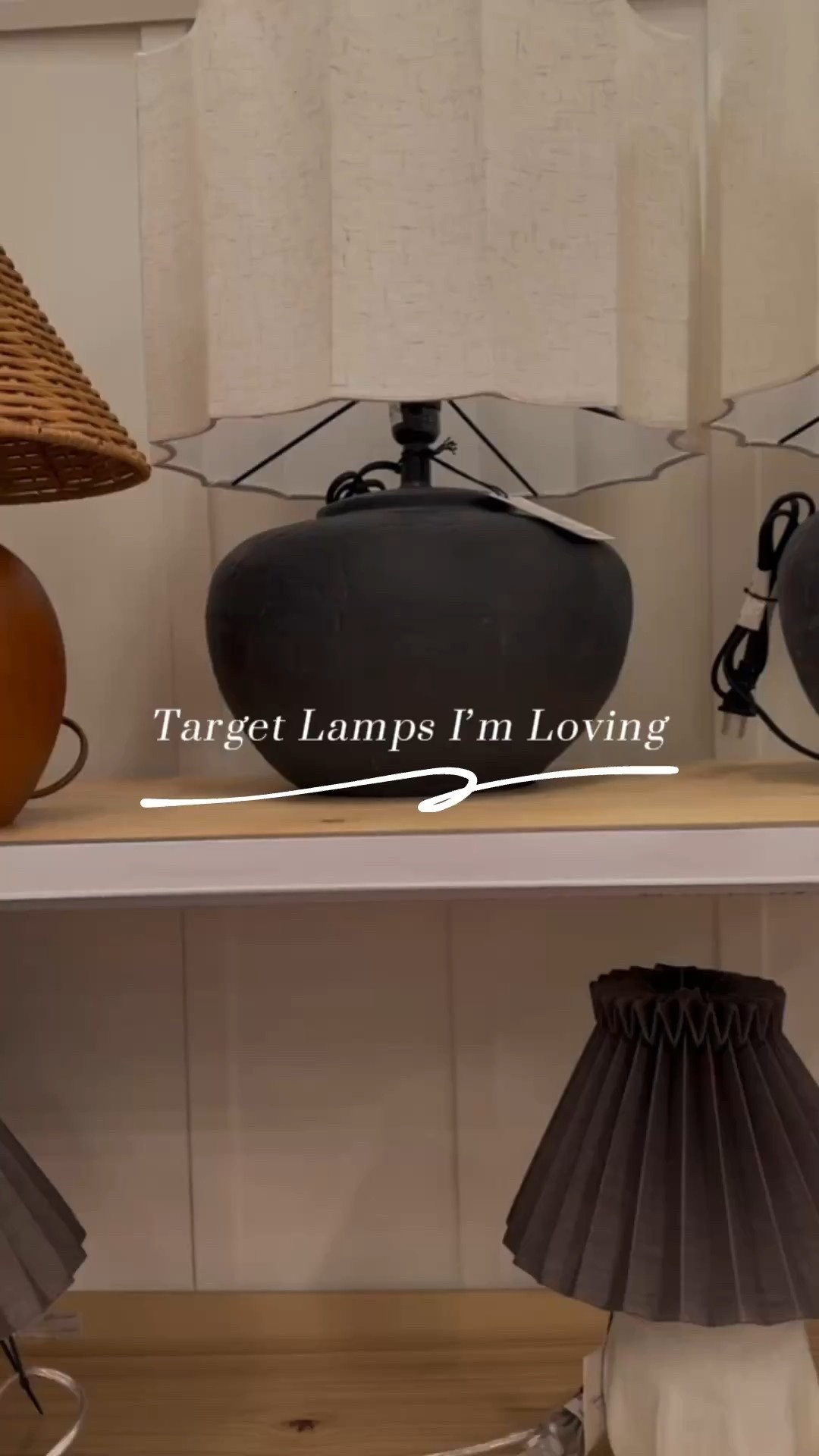 Target table lamps I’m currently obsessed with as an interior designer. I adore that rattan accent lamp from Hearth & Home as well as the wood trumpet table lamp (which has five star reviews). Which one are you adding to your cart? 🛒

#LTKFindsUnder50 #LTKFindsUnder100 #LTKHome