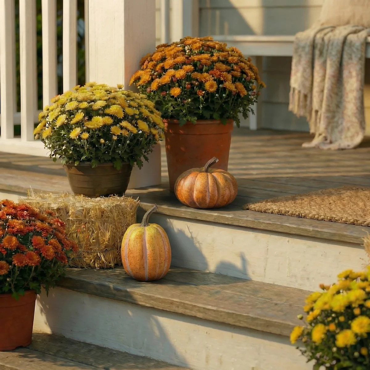 7" Vintage Farmstand Pumpkin and Gourd (Set of 2) | Wayfair North America