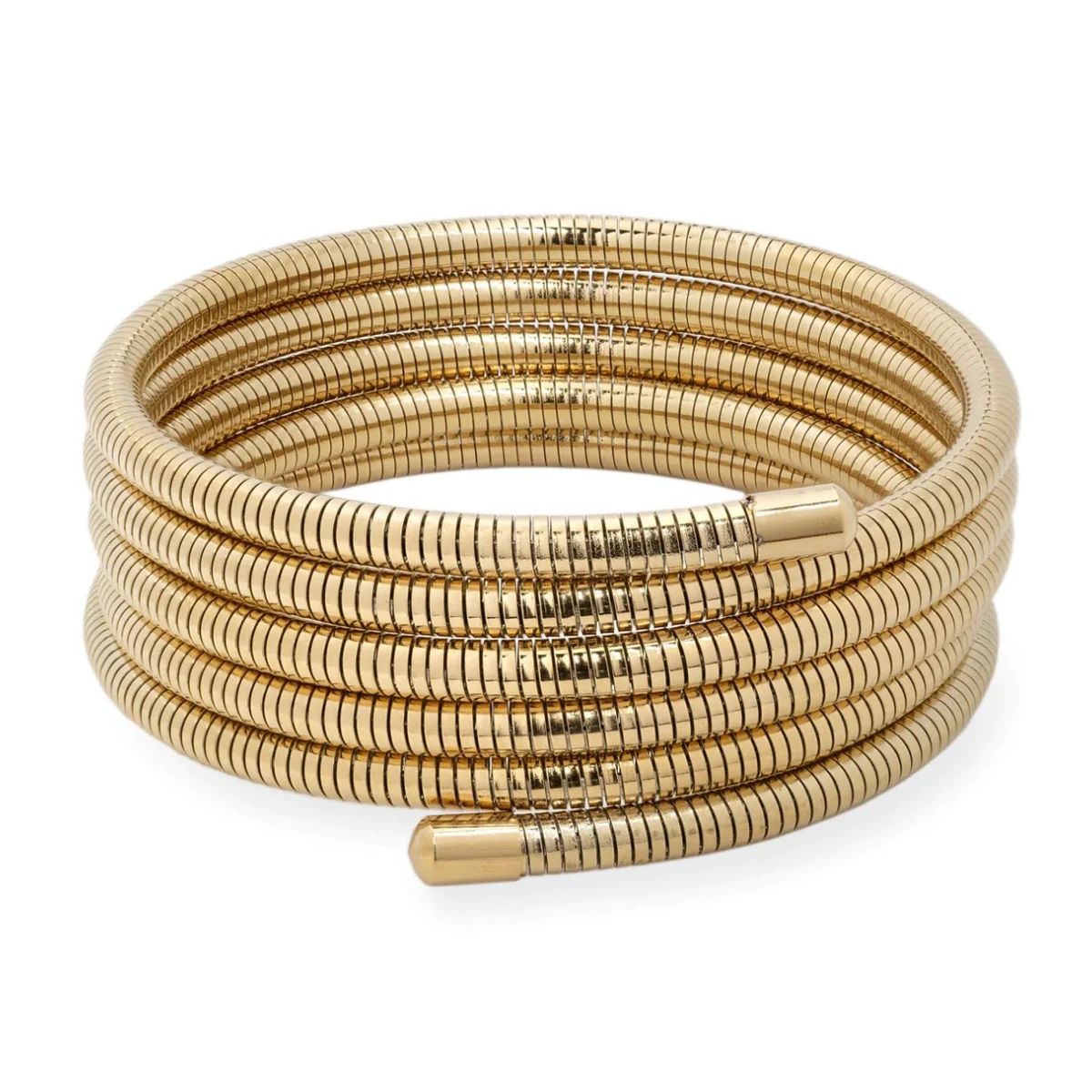 Gold Coil Wrap Bracelet | Sea Marie Designs