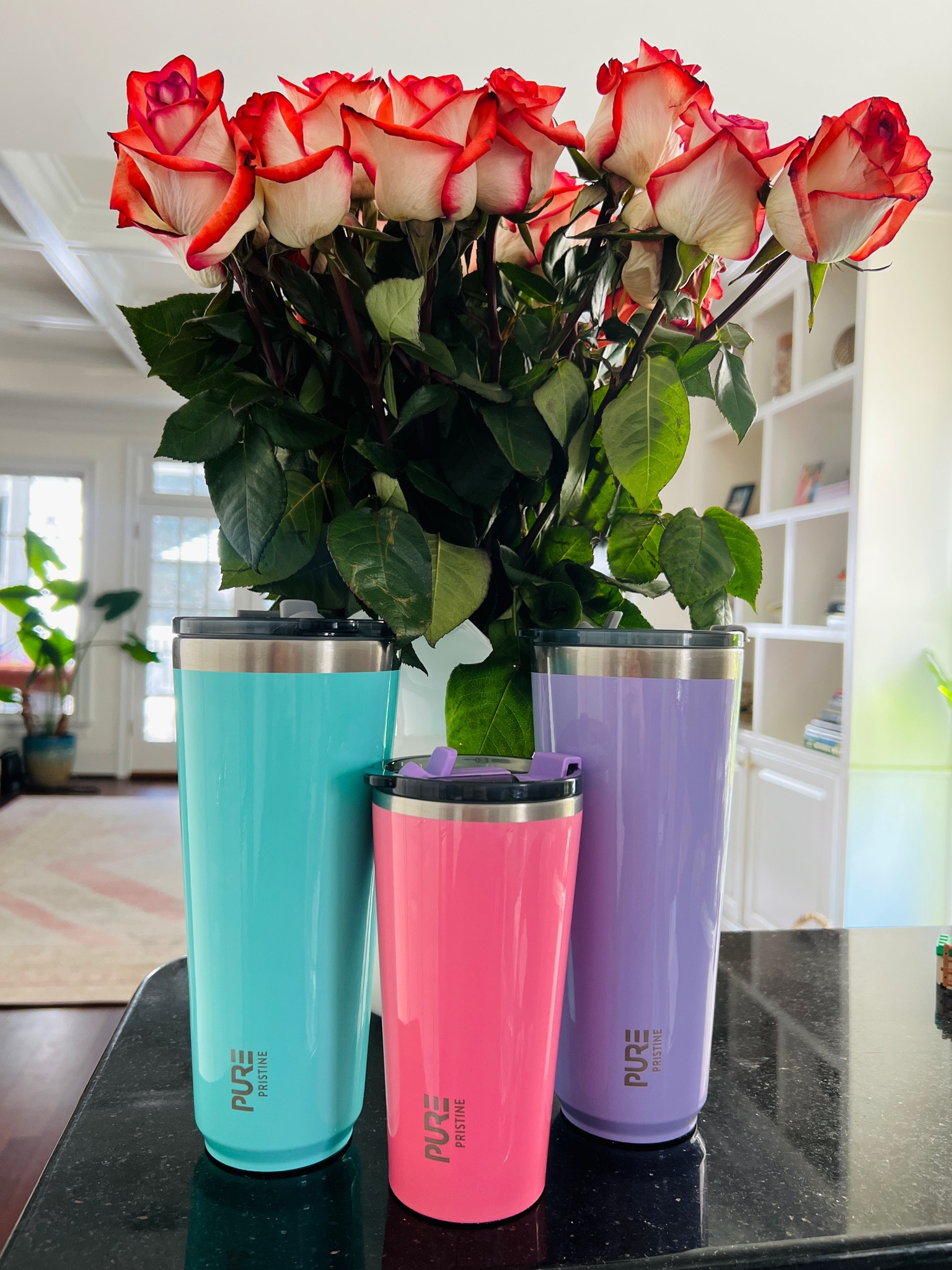 My FAV antimicrobial tumblers!! Love these colors for Spring too😍