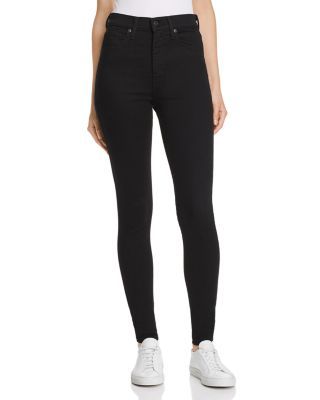 Levi's Mile High Super Skinny Jeans in Black Galaxy | Bloomingdale's (US)