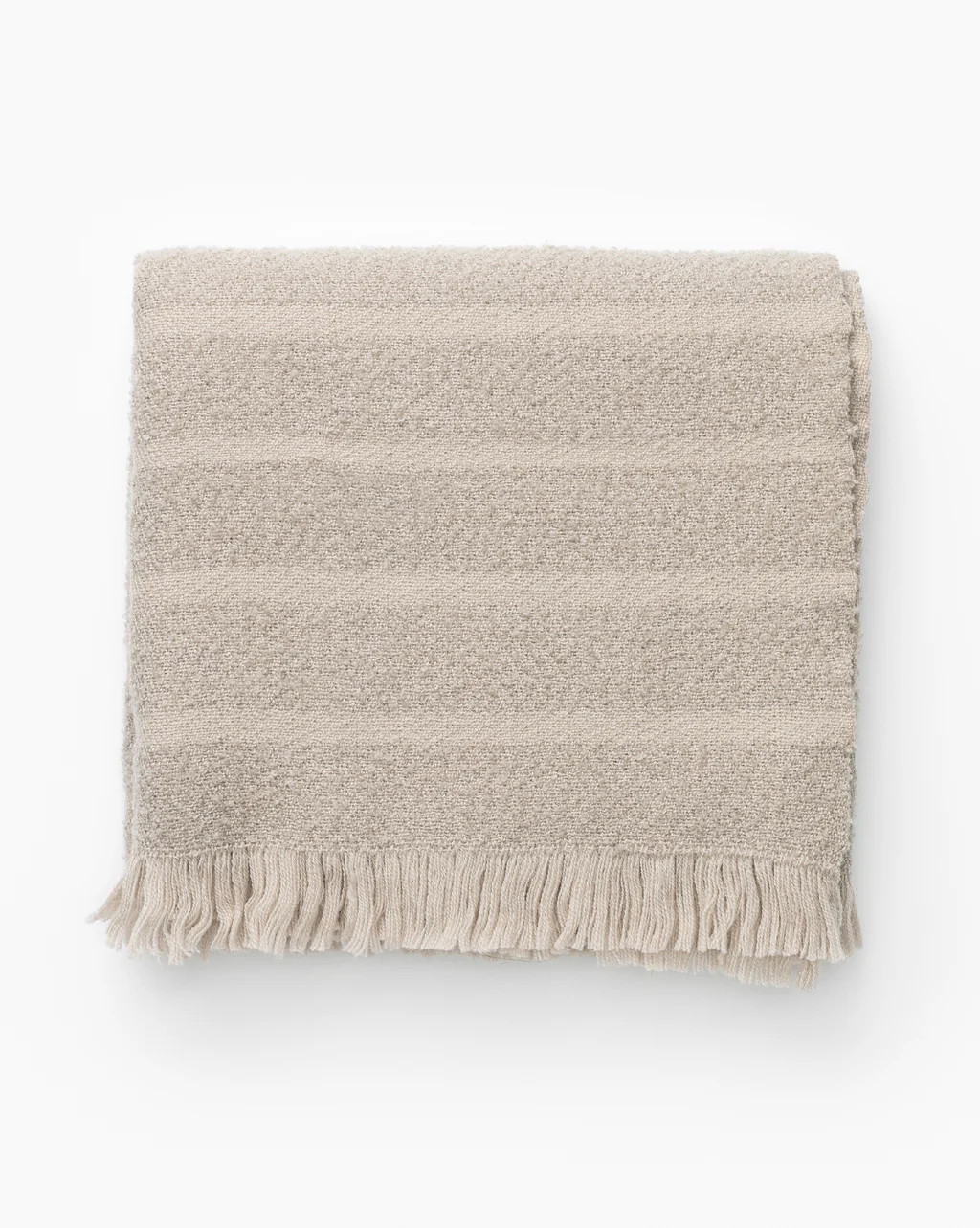 Quinlan Boucle Wool Throw | McGee & Co.