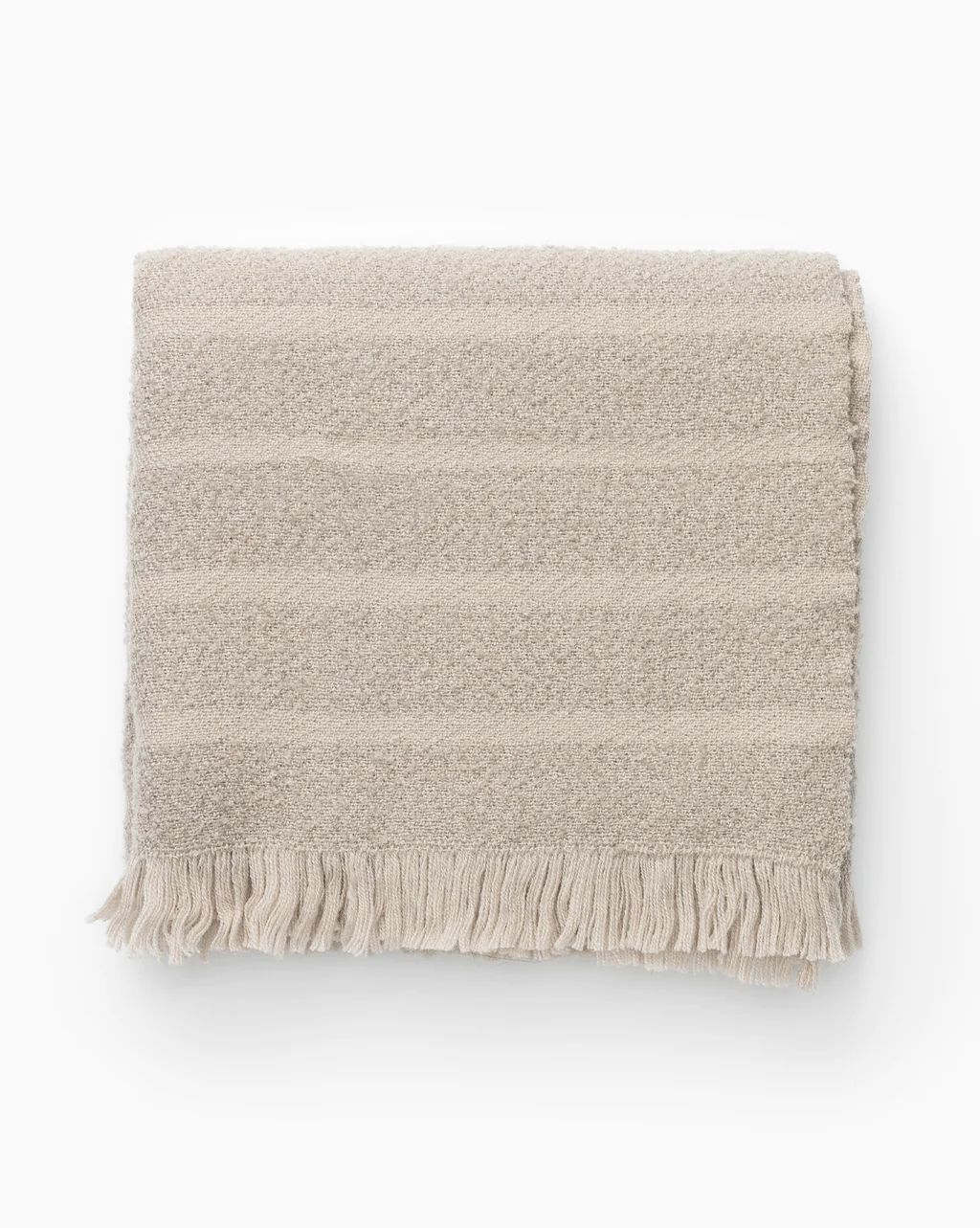 Quinlan Boucle Wool Throw | McGee & Co.